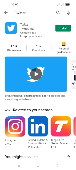 Press Twitter.