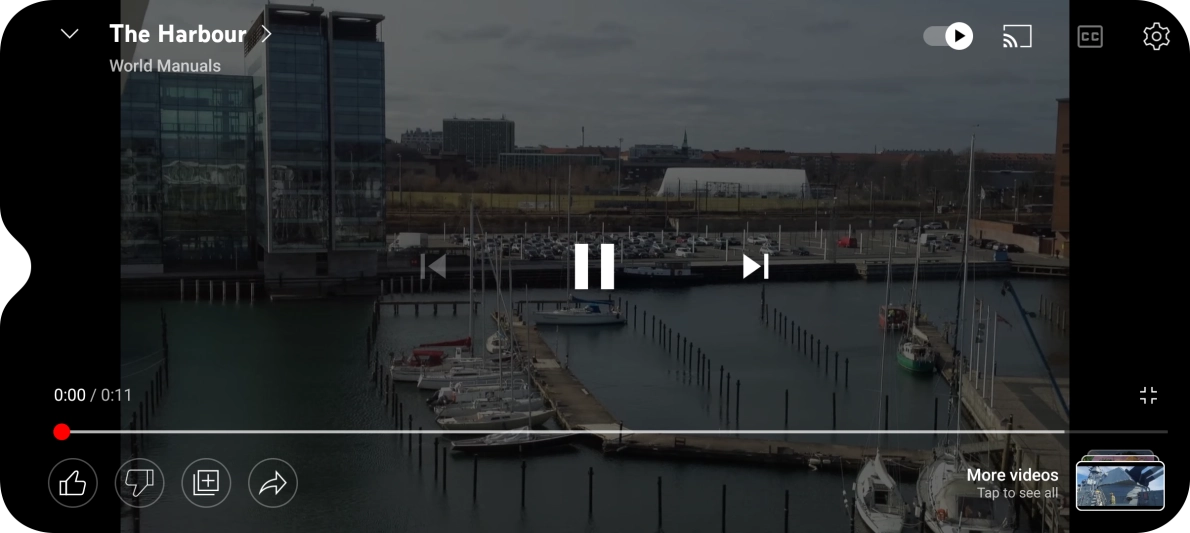 Press and hold the add icon.