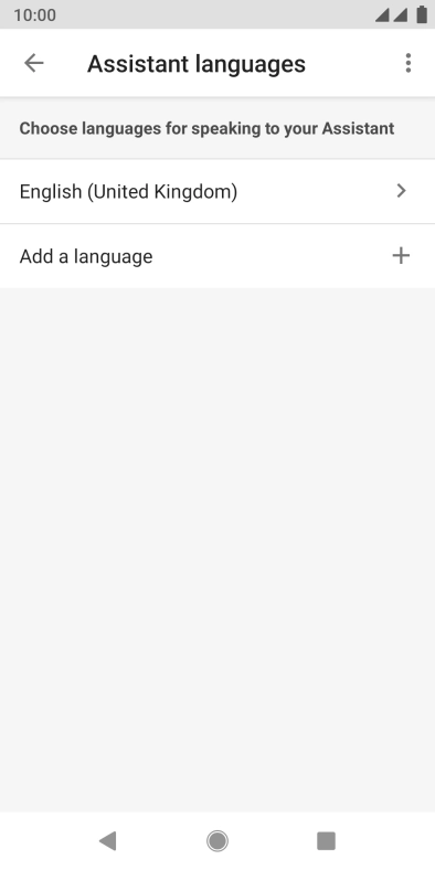 Press Add a language.