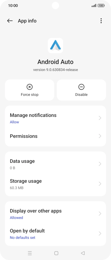 Press Permissions.