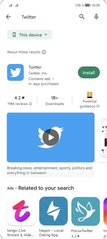 Press Twitter.