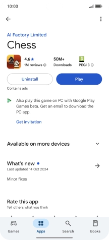 Press Uninstall.