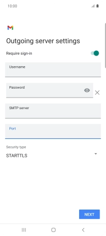 Press the drop down list below 