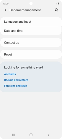Press Reset.