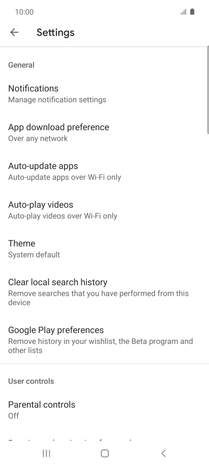 Press Auto-update apps.