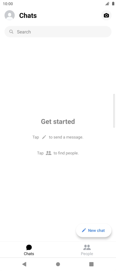 Press New chat.