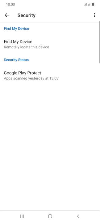 Press Find My Device.