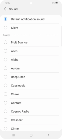 Press the required message tones to hear them.