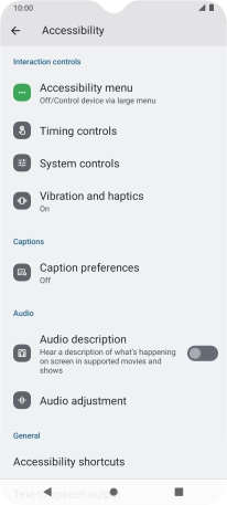 Press the required category below 