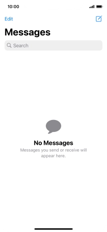 Press the new message icon.