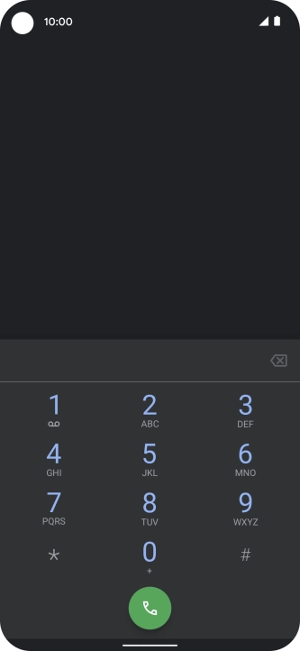 Slide your finger upwards starting from the bottom of the screen to return to the home screen.