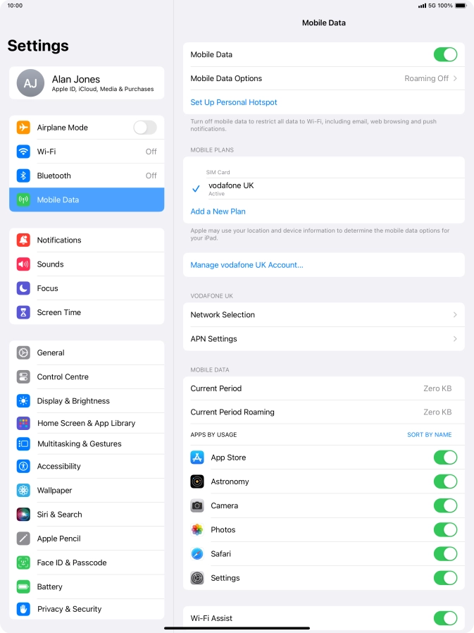 Slide your finger upwards starting from the bottom of the screen to return to the home screen.