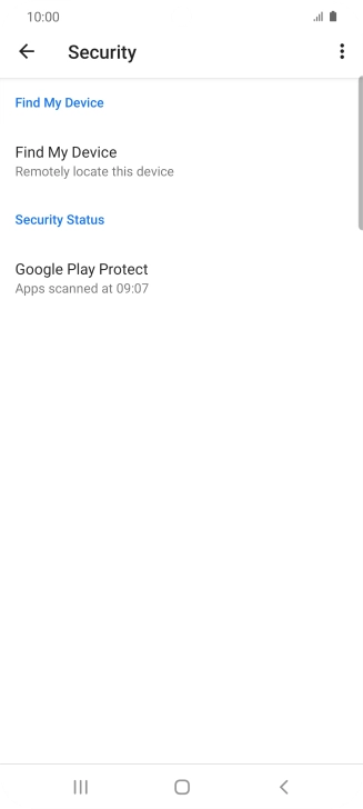 Press Find My Device.