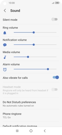 Press Phone ringtone.