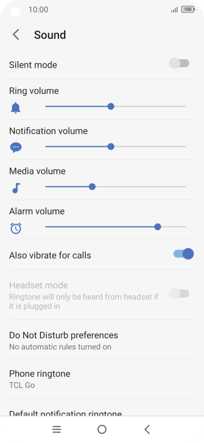 Press Phone ringtone.