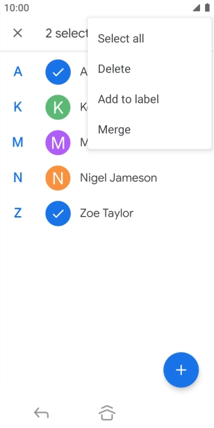 Press Merge.