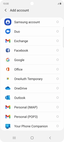 Press Google.