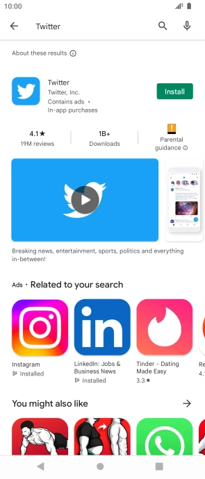 Press Twitter.