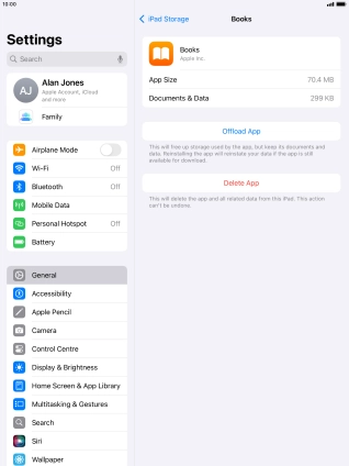 Press Offload App.