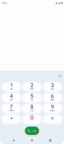 Press and hold number key 1.