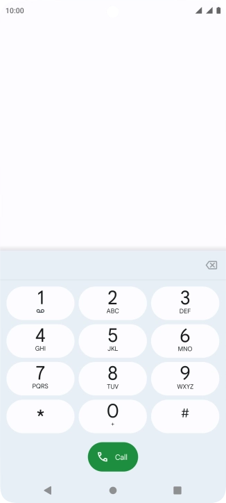 Press and hold number key 1.