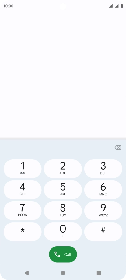 Press and hold number key 1.