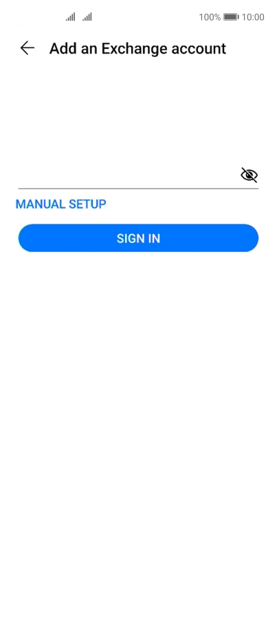 Press SIGN IN.