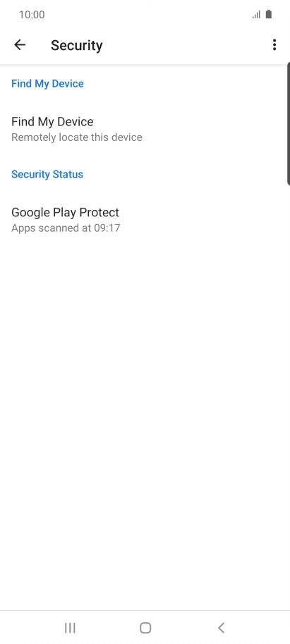 Press Find My Device.