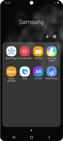Press Bixby.