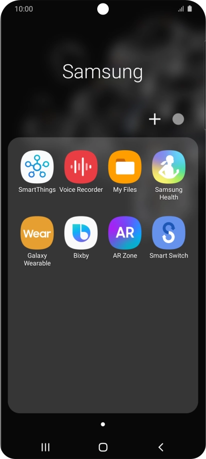 Press Bixby.