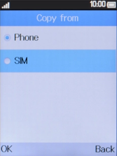 Select SIM.
