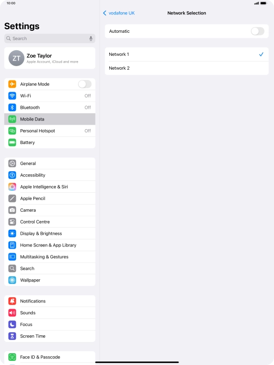 Slide your finger upwards starting from the bottom of the screen to return to the home screen.