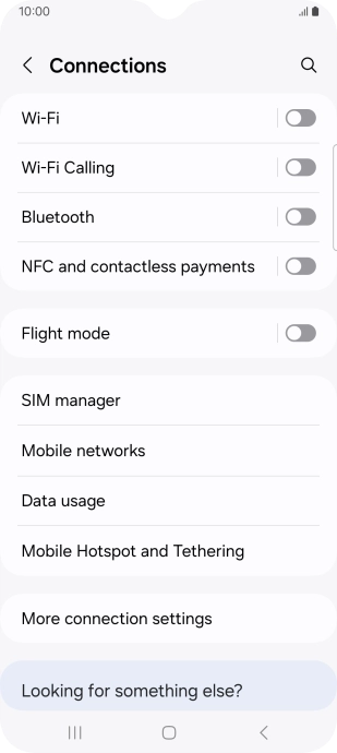 Press SIM Manager.