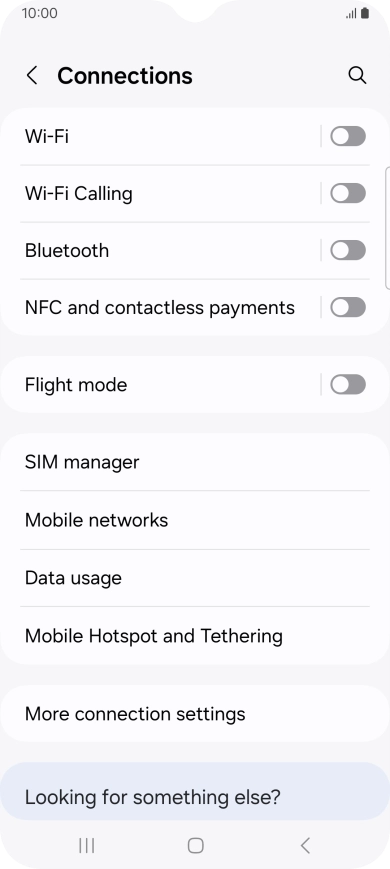 Press SIM Manager.