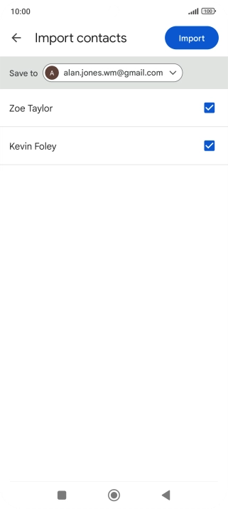 Press the drop down list next to 