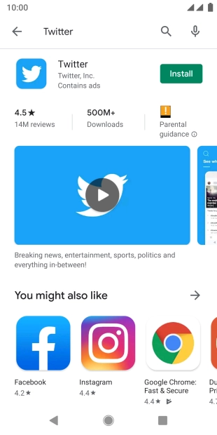 Press Twitter.