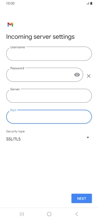 Press NEXT.
