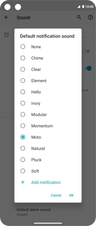 Press the required message tones to hear them.