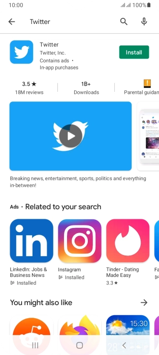 Press Twitter.