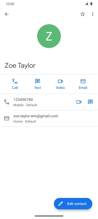 Press the required number.