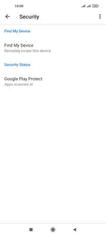 Press Find My Device.
