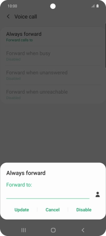 Press Disable.