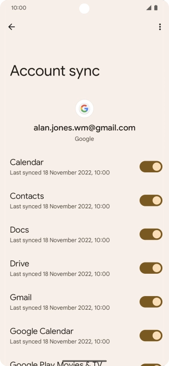 Slide your finger upwards starting from the bottom of the screen to return to the home screen.