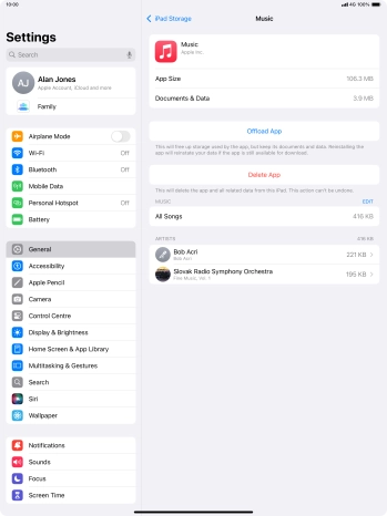 Press Offload App.