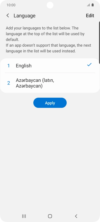 Press Apply.