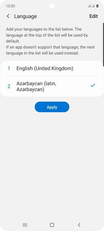 Press Apply.