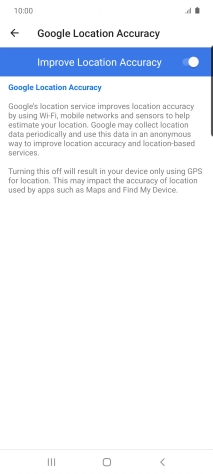 If you press the indicator next to 