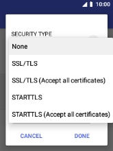 Select None.