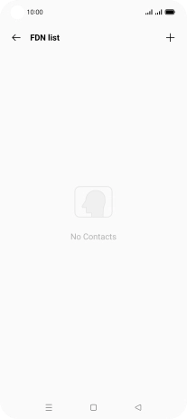 Press the add icon.