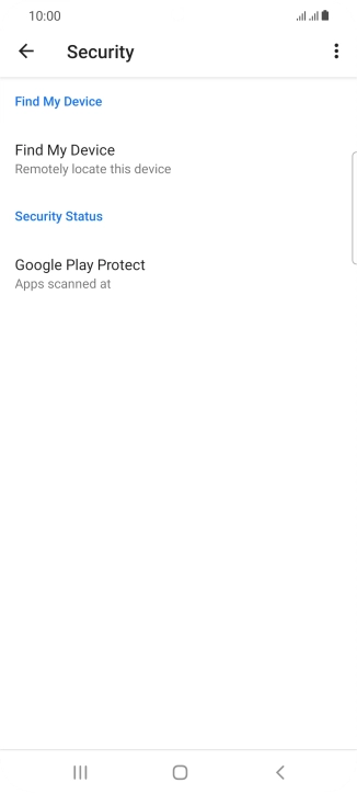 Press Find My Device.
